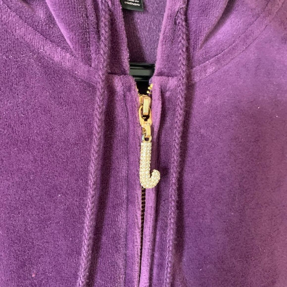 purple juicy couture hoodie - Picture 2 of 3